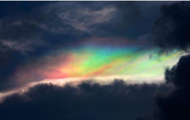 How and where are china's rainbow clouds formed